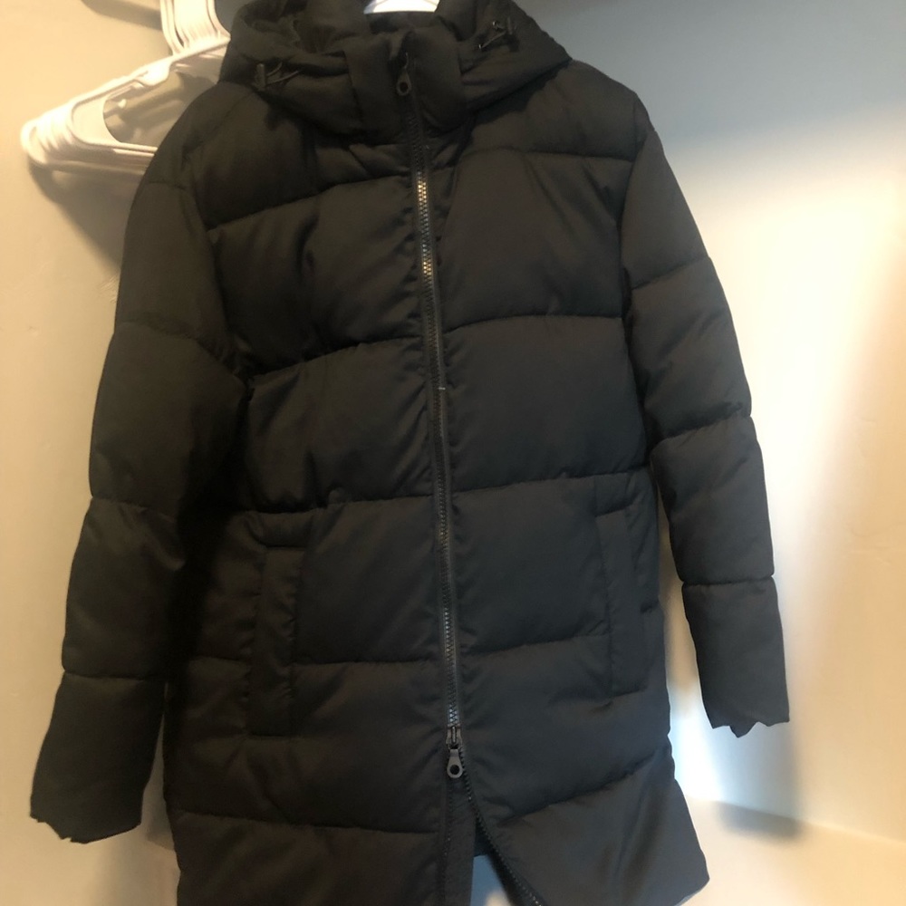 Girlfriend Collective midi recycled puffer